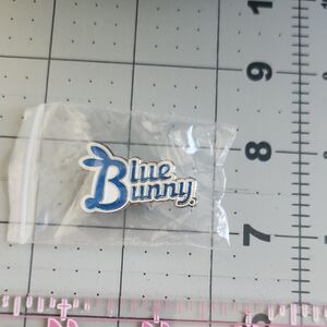 Blue Bunny Logo Pin